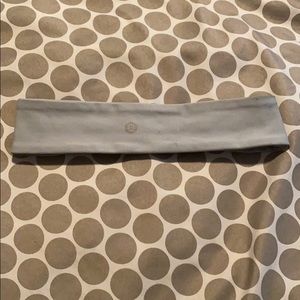 Grey lululemon headband